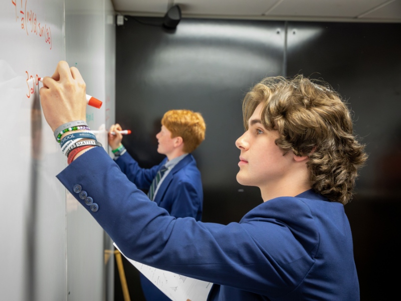 Cardigan ninth graders confidently pursue admissions to prestigious high schools in the United States