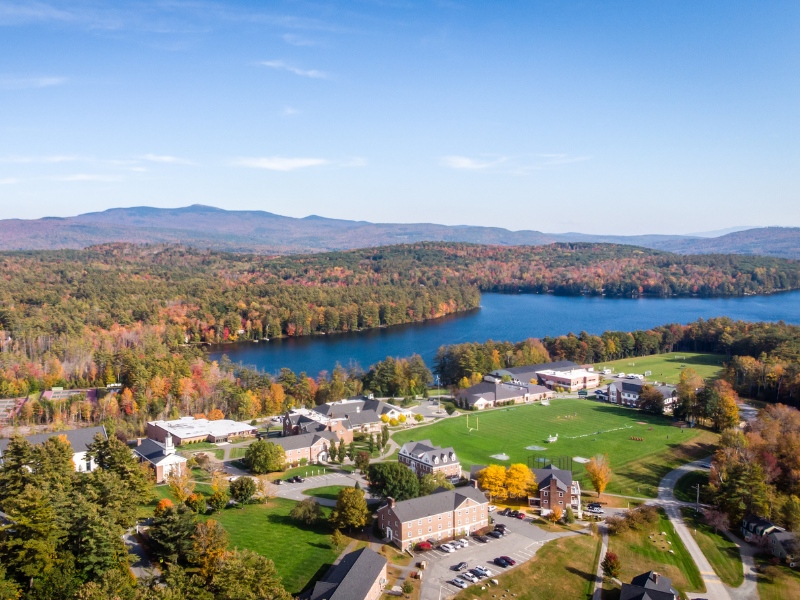 Cardigan's breathtaking campus view