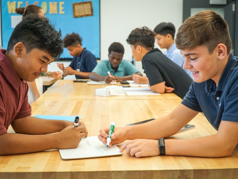 PEAKS focuses on the skills students need to be successful at Cardigan and beyond, including study skills, technology, and wellness