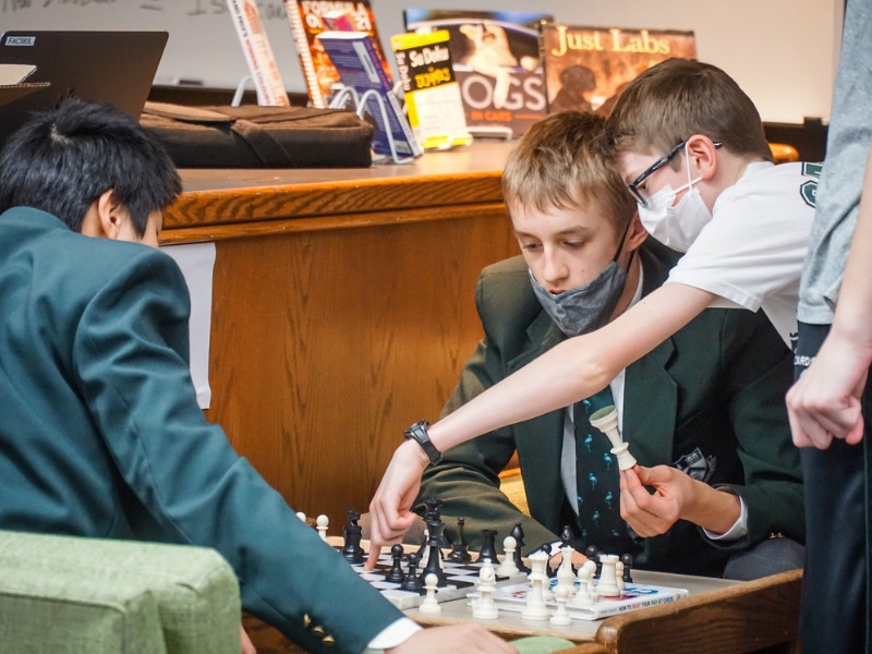 The boys enjoy Cardigan’s rich tradition of Thursday Clubs