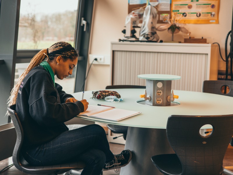 The dormitory for boarding students at Eerde School.