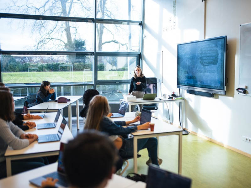 A class at Eerde International Boarding School.