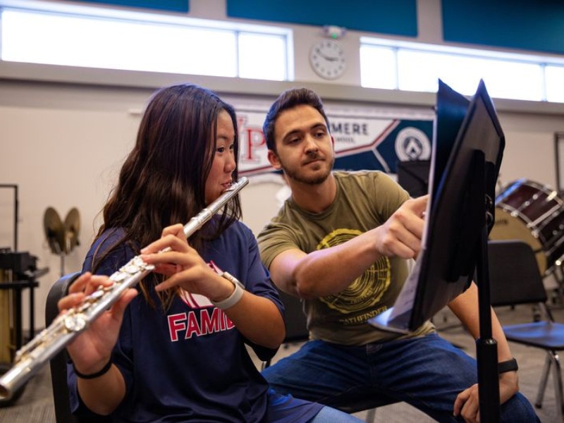 Students can explore any art form they are passionate about